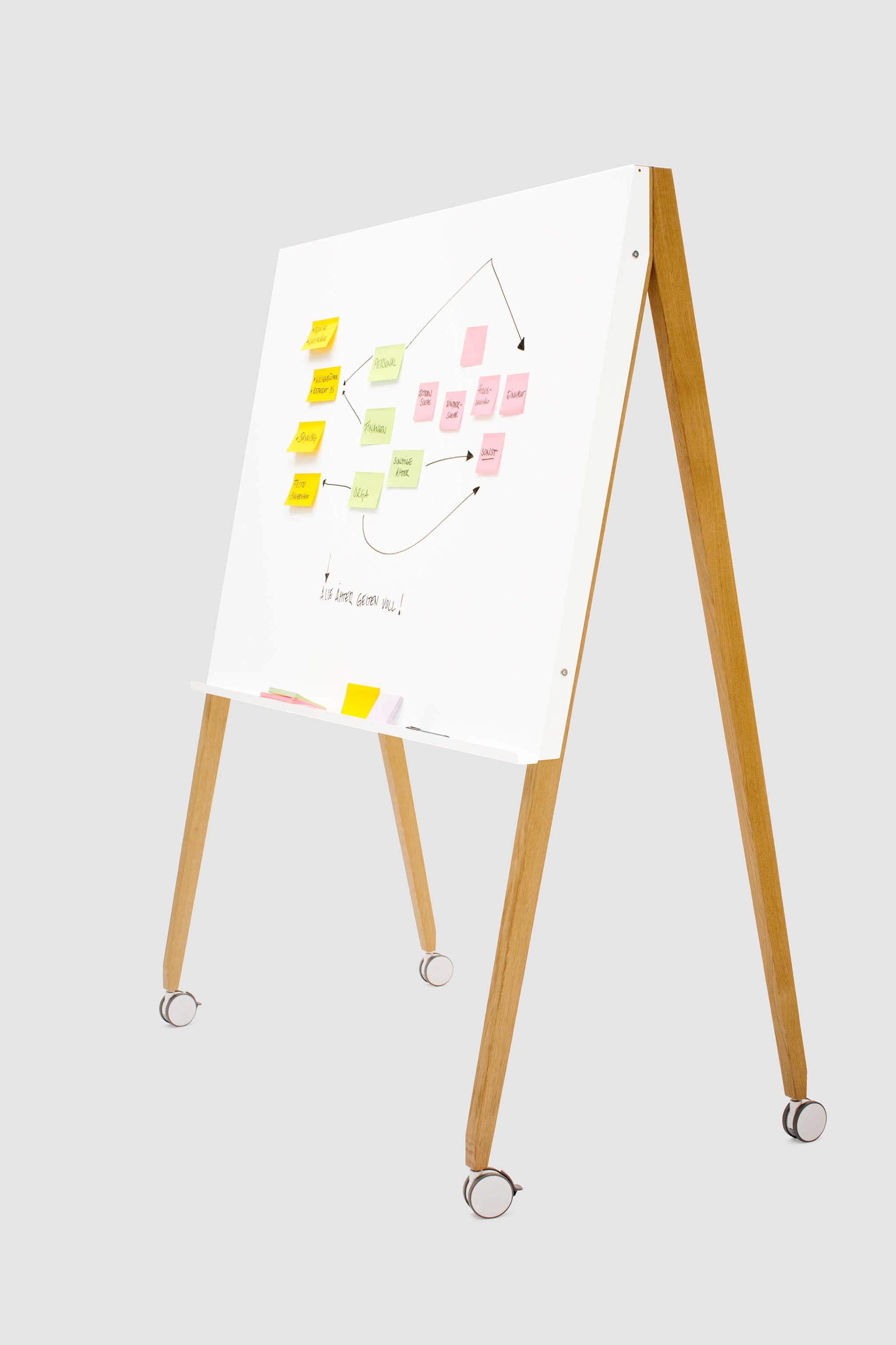 Magnethaftendes Whiteboard auf Rollen Jack White on Tour