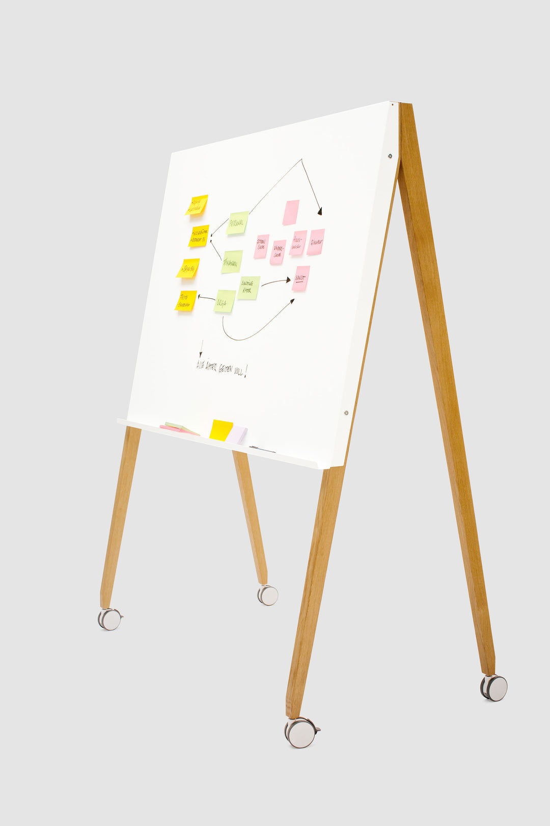 Magnethaftendes Whiteboard auf Rollen Jack White on Tour