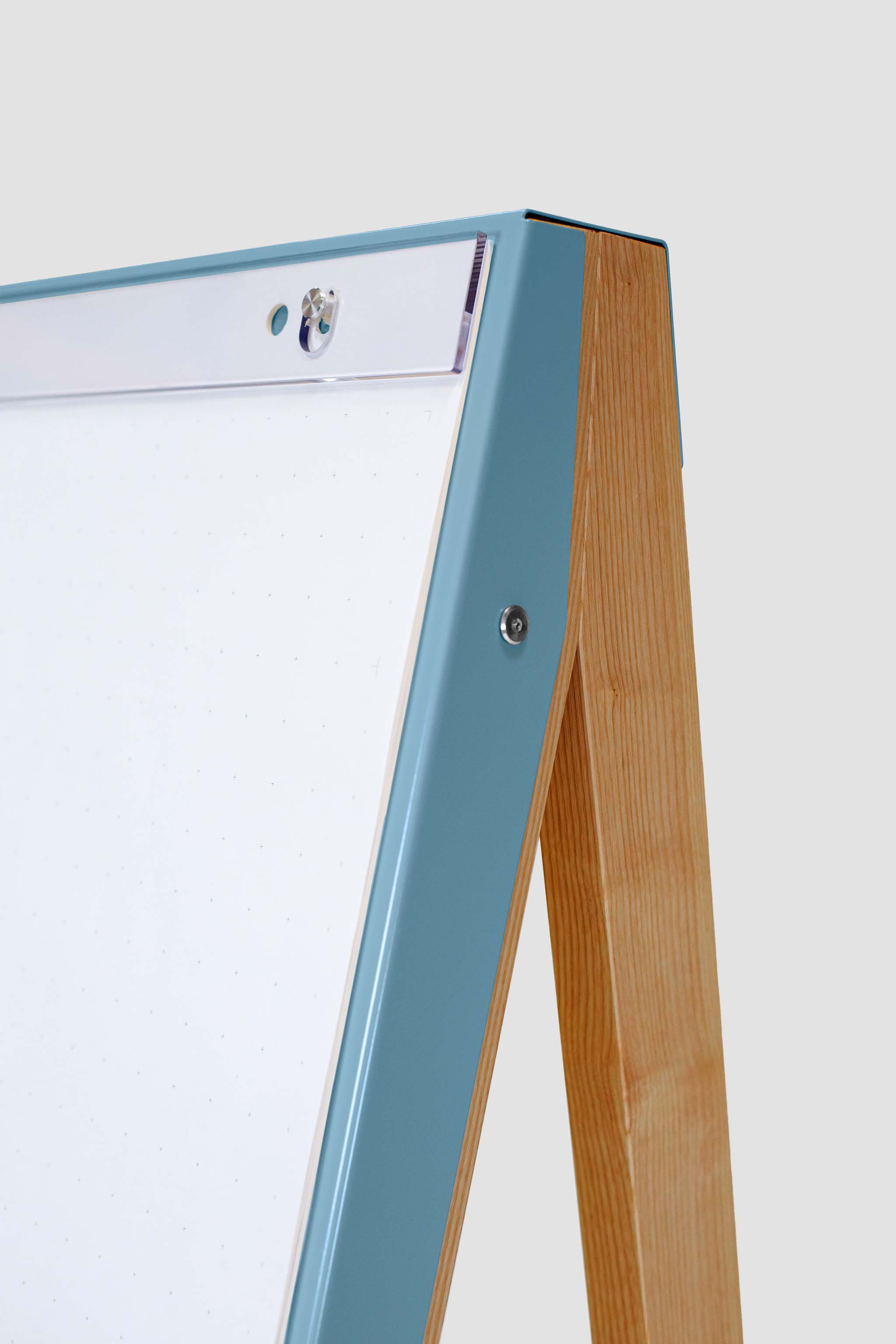 Mobiles Flipchart auf Rollen Charter on Tour